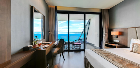 Deluxe Twin Room With Ocean View