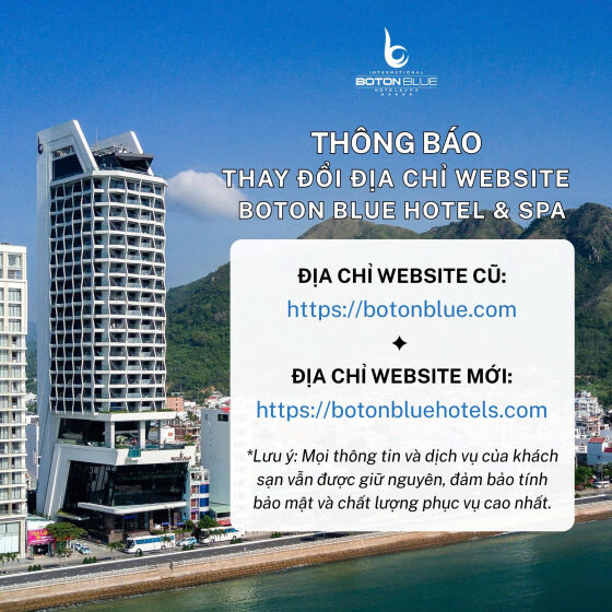 OFFICIAL ANNOUNCEMENT FROM BOTON BLUE HOTEL & SPA